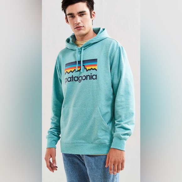 Patagonia Other - Patagonia Sweatshirt/Hoodie Size S with Logo Teal